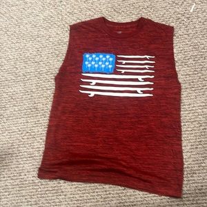 red american flag shirt